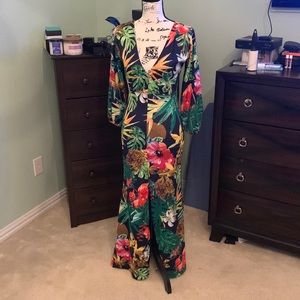 Tropical Maxi Dress